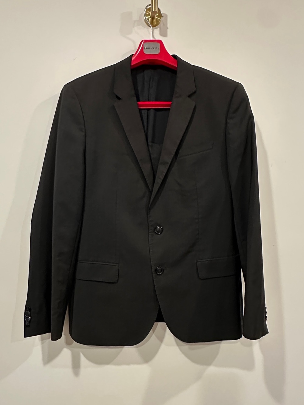 HUGO Hugo Boss Men’s Black 2-Piece Suit – Genius – Size 42S / 52C - Picture 3 of 16